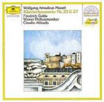 Concerti per pianoforte n.25, n.27 - CD Audio di Wolfgang Amadeus Mozart,Friedrich Gulda,Claudio Abbado,Wiener Philharmoniker
