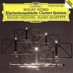 Quintetti con clarinetto - CD Audio di Wolfgang Amadeus Mozart,Hagen Quartett,Eduard Brunner