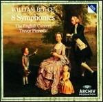 8 Sinfonie - CD Audio di English Concert,Trevor Pinnock,William Boyce
