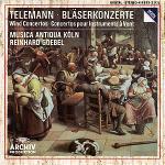 Concerti per fiati - CD Audio di Georg Philipp Telemann,Reinhard Goebel,Musica Antiqua Köln