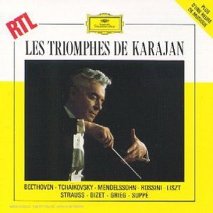 Les Triomphes De Karajan - CD Audio di Herbert Von Karajan