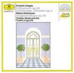 Sonate per violoncello e pianoforte / Adagio & Allegro op.70 - CD Audio di Frederic Chopin,Robert Schumann,Mstislav Rostropovich,Martha Argerich