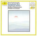 Sinfonia n.4 - Capriccio italiano - CD Audio di Pyotr Ilyich Tchaikovsky,Herbert Von Karajan,Berliner Philharmoniker