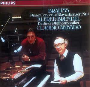Pianoconcerto Klavierkonzert Nr.1 - CD Audio di Johannes Brahms,Alfred Brendel,Claudio Abbado,Berliner Philharmoniker