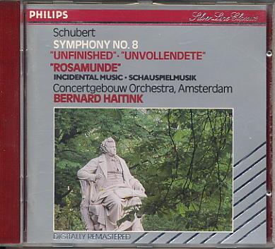 Schubert: Symphony N°8 - CD Audio di Bernard Haitink