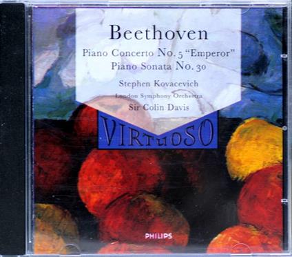 Piano Concerto No.5 - CD Audio di Ludwig van Beethoven