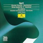 Concerti da camera - Quartetto per archi n.2 - CD Audio di Pierre Boulez,György Ligeti,Ensemble InterContemporain,LaSalle Quartet