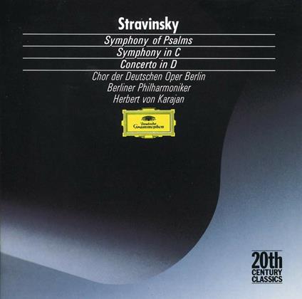 Sinfonia in Do - Concerto in Re - CD Audio di Igor Stravinsky,Herbert Von Karajan,Berliner Philharmoniker