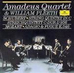 Quintetto D956 / Adagio e fuga - CD Audio di Wolfgang Amadeus Mozart,Franz Schubert,Amadeus Quartet