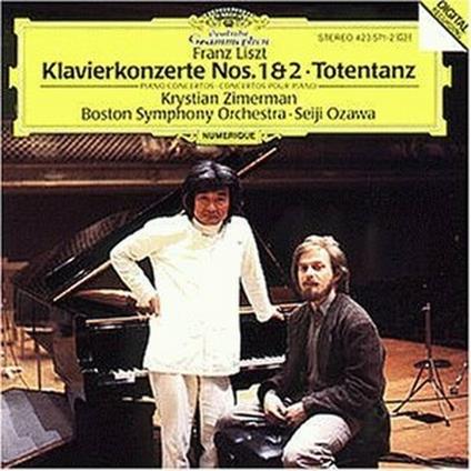 Concerti per pianoforte n.1, n.2 - Totentanz - CD Audio di Franz Liszt,Seiji Ozawa,Boston Symphony Orchestra,Krystian Zimerman