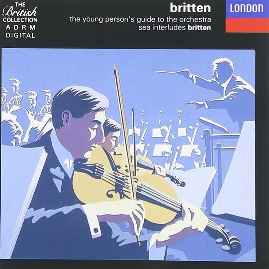 Guida del giovane all'orchestra - Four Sea Interludes - CD Audio di Benjamin Britten,National Philharmonic Orchestra