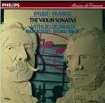 CD Sonate per violino César Franck Gabriel Fauré Arthur Grumiaux