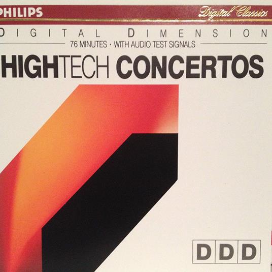 High Tech Concertos - CD Audio