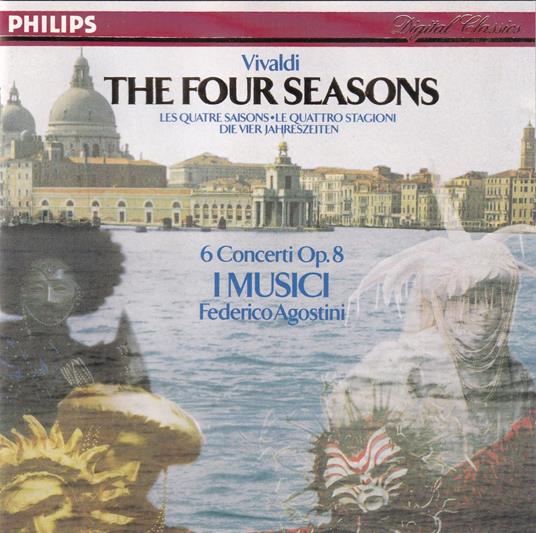 Le Quattro Stagioni - CD Audio di Antonio Vivaldi,Musici,Federico Agostini