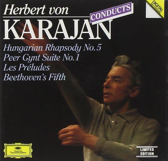 Conducts Beethoven, Grieg, Liszt - CD Audio di Herbert Von Karajan