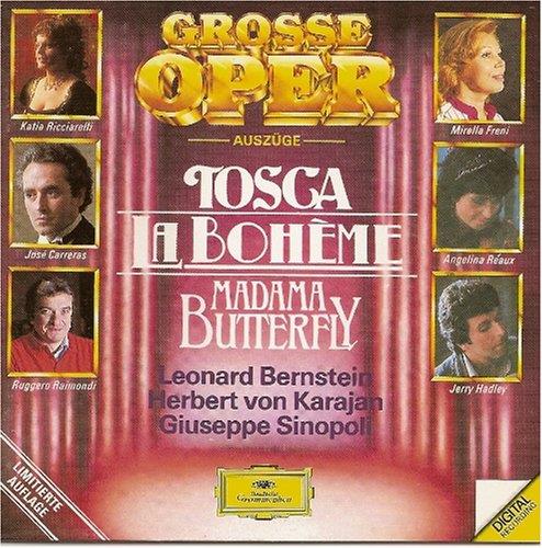 Tosca - Madama Butterfly - Boheme - CD Audio di Giacomo Puccini