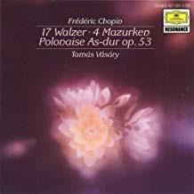 17 Waltzes 4 Mazurkas Polonaise No.6 Op.53 - CD Audio di Frederic Chopin,Tamas Vasary