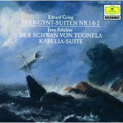 Peer Gynt Suites n,1, n.2 - Der Schwan von Tuonela - Karelia Suite - CD Audio di Edvard Grieg,Jean Sibelius