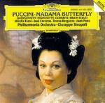 Madama Butterfly (Selezione) - CD Audio di Giacomo Puccini,Mirella Freni,Teresa Berganza,José Carreras,Philadelphia Orchestra,Giuseppe Sinopoli