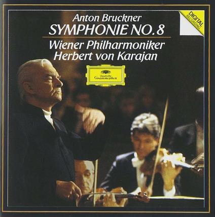 Sinfonia n.8 - CD Audio di Anton Bruckner,Herbert Von Karajan,Wiener Philharmoniker