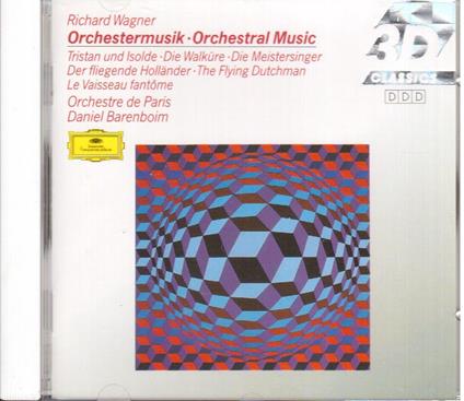 Wagner: Musica Orchestrale - Orchestral Music / Daniel Barenboim - CD - CD Audio