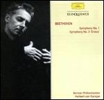 Sinfonie n.1, n.3 - CD Audio di Ludwig van Beethoven,Herbert Von Karajan,Berliner Philharmoniker