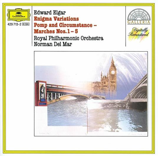 Variazioni Enigma - Pomp and Circumstance - Marce - CD Audio di Edward Elgar,Royal Philharmonic Orchestra,Norman Del Mar