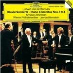 Concerti per pianoforte n.3, n.4 - CD Audio di Ludwig van Beethoven,Leonard Bernstein,Wiener Philharmoniker,Krystian Zimerman