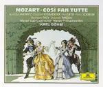 Così fan tutte - CD Audio di Wolfgang Amadeus Mozart,Brigitte Fassbaender,Gundula Janowitz,Hermann Prey,Karl Böhm,Wiener Philharmoniker