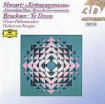 Messa dell'incoronazione K317 / Te Deum - CD Audio di Anton Bruckner,Wolfgang Amadeus Mozart,Herbert Von Karajan,Wiener Philharmoniker