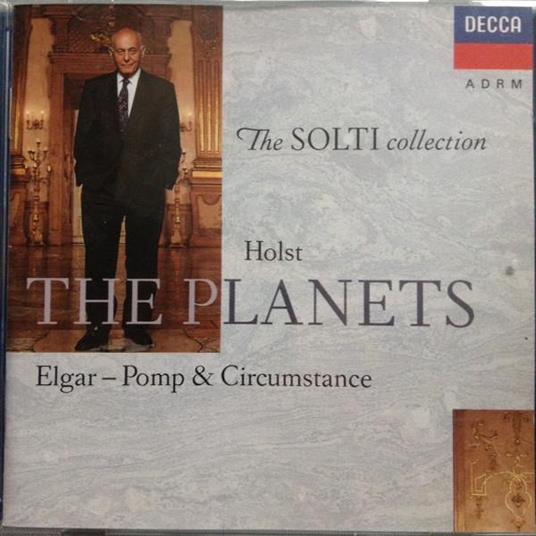 The Planets / Pomp & Circumstance - CD Audio di Edward Elgar,Gustav Holst,Georg Solti,London Philharmonic Orchestra