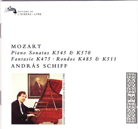 Wolfgang Amadeus Mozart - Piano Sonatas - CD Audio di Andras Schiff
