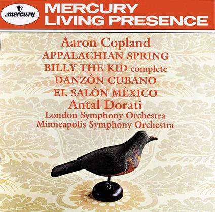 Appalachian Spring - Billy the Kid - CD Audio di Aaron Copland