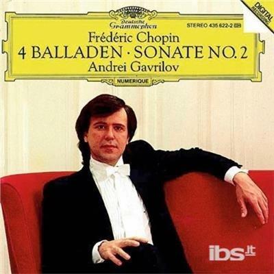 4 Balladen - Sonate No.2 - CD Audio di Frederic Chopin