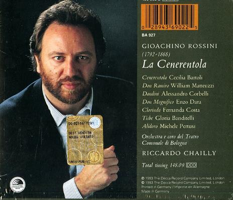La Cenerentola - CD Audio di Cecilia Bartoli,Gioachino Rossini,Riccardo Chailly,Orchestra del Teatro Comunale di Bologna - 2