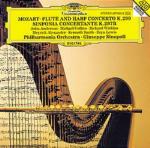 Concerto per flauto e arpa - Sinfonia concertante K297b - CD Audio di Wolfgang Amadeus Mozart,Giuseppe Sinopoli,Philharmonia Orchestra