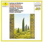 Concerto per violino - Ouvertures - CD Audio di Ludwig van Beethoven,Herbert Von Karajan,Berliner Philharmoniker