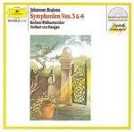 Sinfonie n.3, n.4 - CD Audio di Johannes Brahms,Herbert Von Karajan,Berliner Philharmoniker