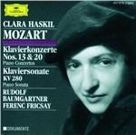 Concerti per pianoforte n.13, n.20 - Sonata per pianoforte K280 - CD Audio di Wolfgang Amadeus Mozart,Ferenc Fricsay,Rudolf Baumgartner,Clara Haskil