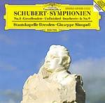 Sinfonie n.8, n.9 - CD Audio di Franz Schubert,Giuseppe Sinopoli,Staatskapelle Dresda