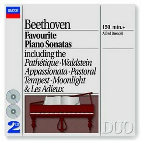Sonate per pianoforte n.8, n.14, n.15, n.26, n.17, n.21, n.23 - CD Audio di Ludwig van Beethoven,Alfred Brendel