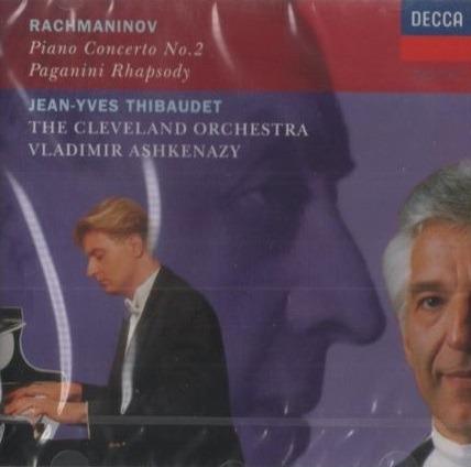 Rapsodia su Un Tema di Paganini - CD Audio di Sergei Rachmaninov,Vladimir Ashkenazy,Cleveland Orchestra,Jean-Yves Thibaudet