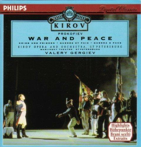 Guerra e Pace (Selezione) - CD Audio di Sergei Prokofiev,Valery Gergiev