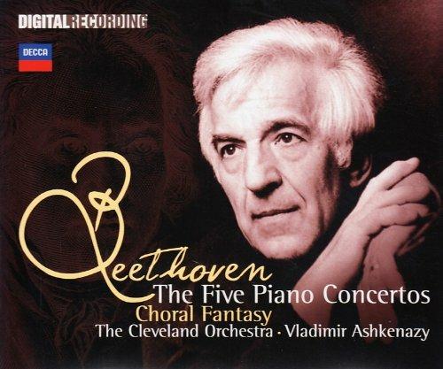 Concerti per pianoforte completi - CD Audio di Ludwig van Beethoven,Vladimir Ashkenazy,Cleveland Orchestra