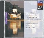 Sinfonie n.1, n.3 - CD Audio di Gustav Mahler,Zubin Mehta,Israel Philharmonic Orchestra