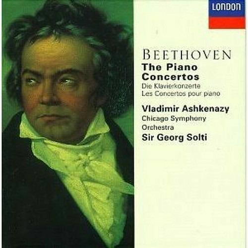 Concerti per pianoforte completi - CD Audio di Ludwig van Beethoven,Vladimir Ashkenazy,Georg Solti,Chicago Symphony Orchestra