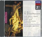 La Passione secondo Giovanni - CD Audio di Johann Sebastian Bach,Benjamin Britten,English Chamber Orchestra