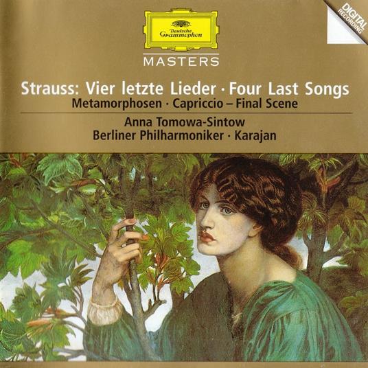 Four Last Songs-Capriccio-Final Sce - CD Audio di Richard Strauss