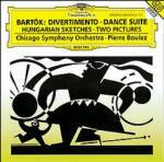 Divertimento - CD Audio di Pierre Boulez,Bela Bartok