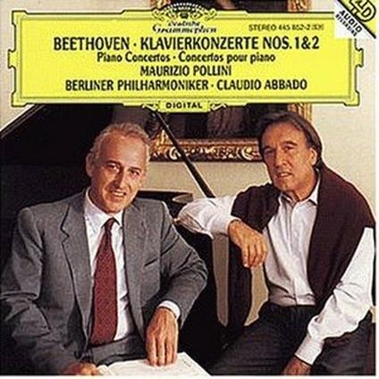 Concerti per pianoforte n.1, n.2 - CD Audio di Ludwig van Beethoven,Maurizio Pollini,Claudio Abbado,Berliner Philharmoniker
